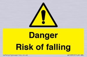 Danger Risk of falling